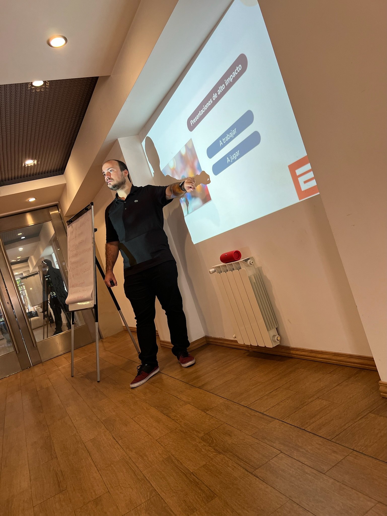 Dani Crespo en acción