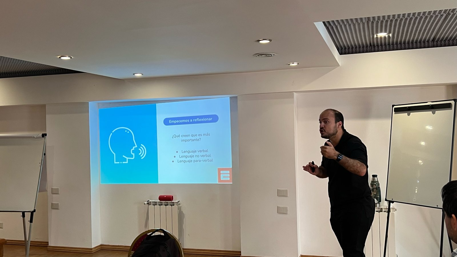 Dani Crespo en acción