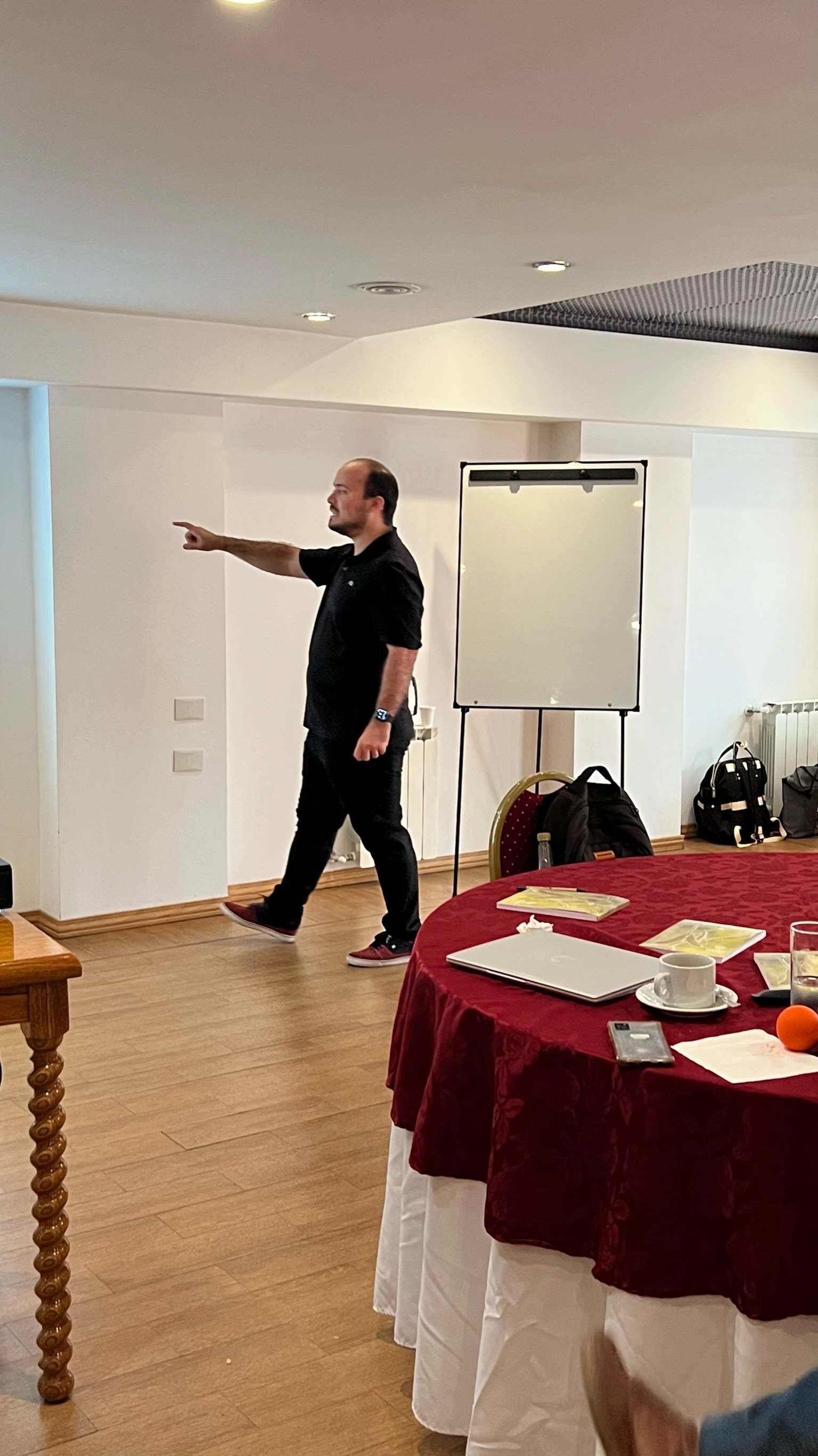 Dani Crespo en acción