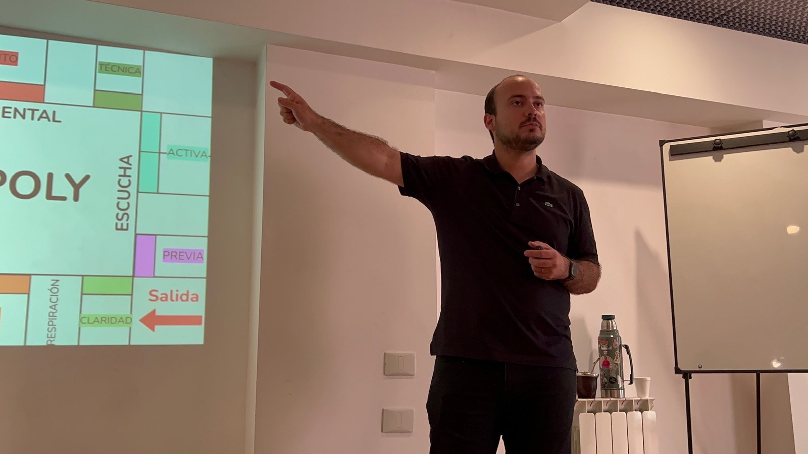 Dani Crespo en acción